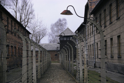 Baracken im Konzentrationslager Auschwitz, © IMAGNO/Alliance for Nature