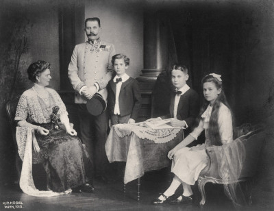 Erzherzog Franz Ferdinand mit Familie, © IMAGNO/Austrian Archives