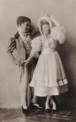 Erzherzog Albrecht mit Erzherzogin Sophie, © IMAGNO/Sammlung Hubmann