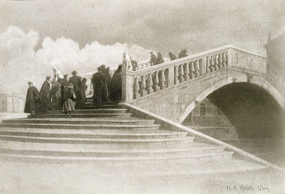 Brücke in Venedig, © IMAGNO/Austrian Archives