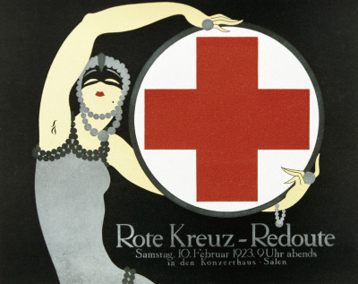 Plakat für die Rote Kreuz-Redoute, © IMAGNO/Austrian Archives