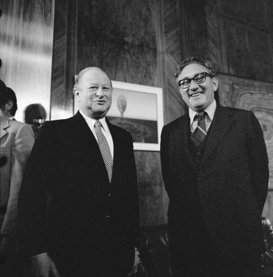 Bruno Kreisky und Henry Kissinger, © IMAGNO/Barbara Pflaum