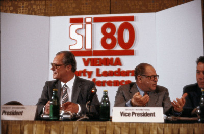 Willy Brandt und Bruno Kreisky, © IMAGNO/Nora Schuster