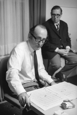 Friedrich Gulda und Georg Kreisler, © IMAGNO/Franz Hubmann