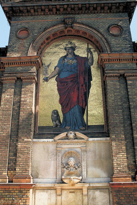 Minervabrunnen am MAK in Wien, © IMAGNO/Dagmar Landova