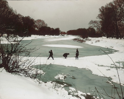 Winterlandschaft im Prater, © IMAGNO/Öst. Volkshochschularchiv