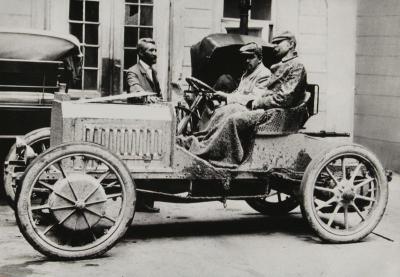 Ferdinand Porsche und Ludwig Lohner, © IMAGNO/Sammlung Hubmann