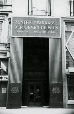 Filiale der Anglo-Österreichischen Bank in Wien, © IMAGNO/Austrian Archives
