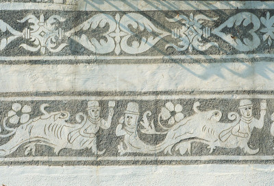 Fassadendetail vom Amonhaus in Lunz, © IMAGNO/Gerhard Trumler