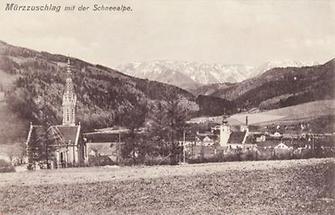 Panoramaansicht mit der Schneealpe