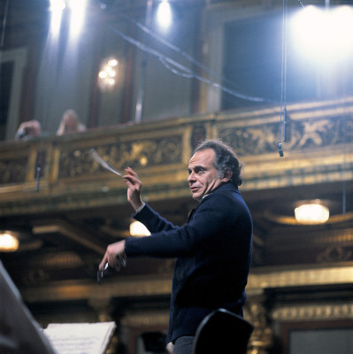 Lorin Maazel beim Dirigieren, © IMAGNO/Gerhard Trumler