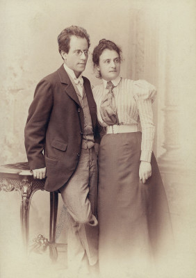 Gustav Mahler und seine Schwester Justine, © IMAGNO/Österreichisches Theatermuseum