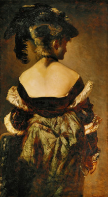 Dame mit einem Federhut, © IMAGNO/Austrian Archives (AA)