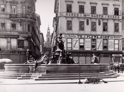Donnerbrunnen am Neuen Markt, © IMAGNO/Austrian Archives