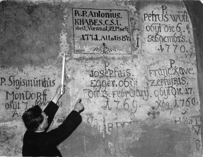 Erschließung der Jesuitengräber 'Am Hof', © IMAGNO/Austrian Archives (S)