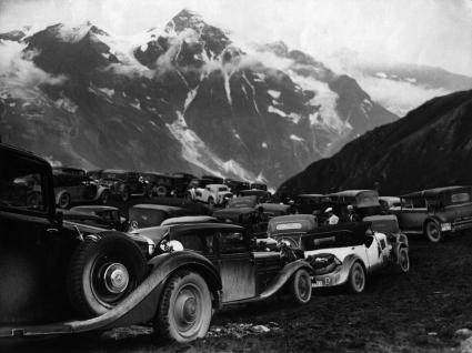 Parkplatz am Großglockner, © IMAGNO/Austrian Archives