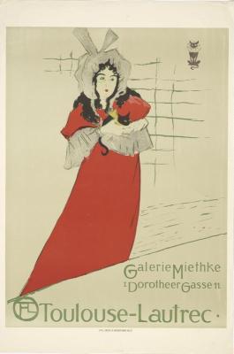 Plakat zur Ausstellung in der Wiener Galerie Miethke, © IMAGNO/Wien Museum