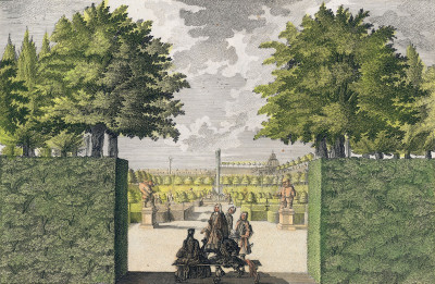 Ansicht des Gartens von Schloss Mirabell, © IMAGNO/Austrian Archives
