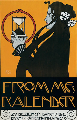 Plakat für Fromme&#39;s Kalender, © IMAGNO/Austrian Archives