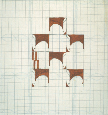 Entwurf mit Hasen-Motiv, © IMAGNO/Austrian Archives