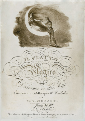 Französischer Klavierauszug der Zauberflöte, © IMAGNO/Austrian Archives