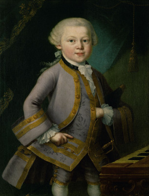 Der junge Wolfgang Amadeus Mozart, © IMAGNO/Austrian Archives (AA)