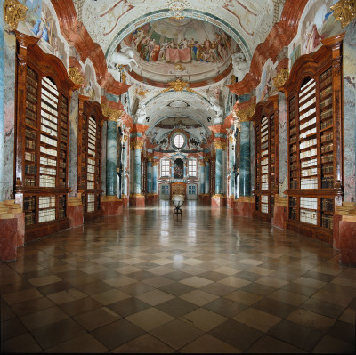 Bibliothek des Benediktinerstifts Altenburg, © IMAGNO/Gerhard Trumler