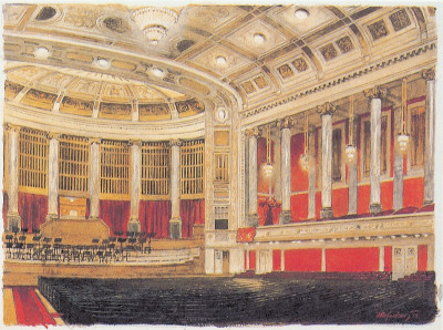 Der große Saal im Wiener Konzerthaus, © IMAGNO/Austrian Archives