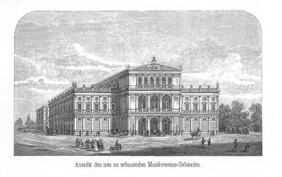 Musikvereinsgebäude in Wien, © IMAGNO/Austrian Archives