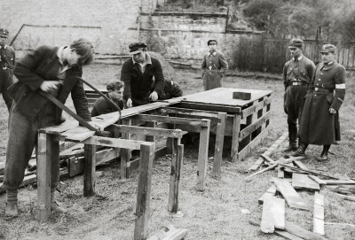 Arbeitsdienst im Konzentrationslager Oranienburg, © IMAGNO/Austrian Archives
