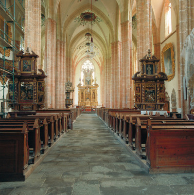 Innenansicht der Stiftskirche, © IMAGNO/Gerhard Trumler