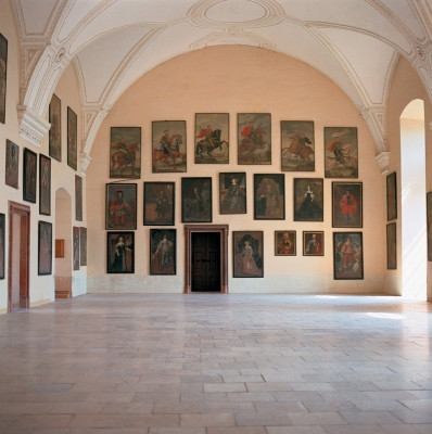 Rittersaal von Schloss Greinburg, © IMAGNO/Franz Hubmann
