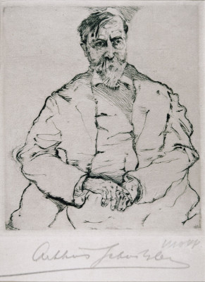 Portraitzeichnung Arthur Schnitzler, © IMAGNO/Austrian Archives