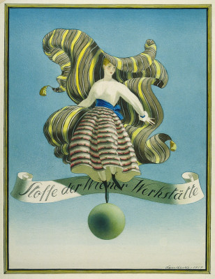 Titelblatt der Zeitschrift: Die Damenwelt, © IMAGNO/Austrian Archives