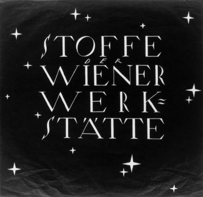 Plakat für die Wiener Werkstätte, © IMAGNO/Austrian Archives