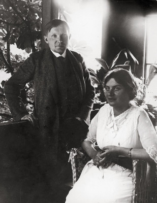 Alfons Petzold und seine zweite Frau Hedwig, © IMAGNO/Austrian Archives
