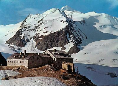 Braunschweigerhütte mit Wildspitze, © IMAGNO/Austrian Archives