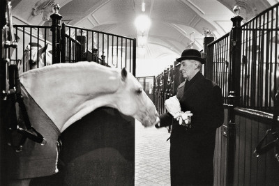 Oberst Podhajsky am Tag seiner Pensionierung, © IMAGNO/ÖNB/Harry Weber