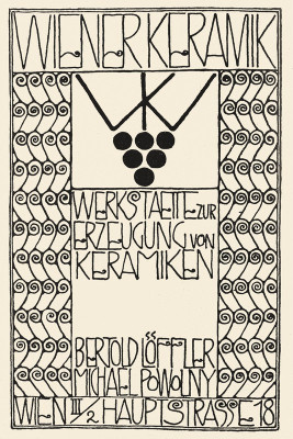 Geschäftskarte der Wiener Keramik, © IMAGNO/Austrian Archives