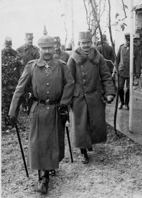 Kaiser Wilhelm II. und Kaiser Karl I., © IMAGNO/ÖNB
