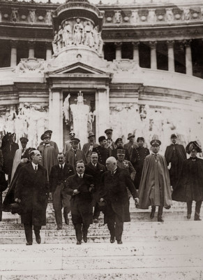 Bundeskanzler Dollfuß in Rom, © IMAGNO/Austrian Archives