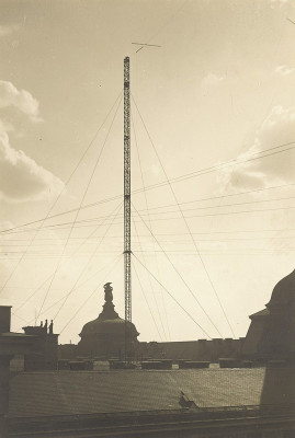 Ravag-Antennenanlage am Wiener Stubenring, © IMAGNO/Austrian Archives