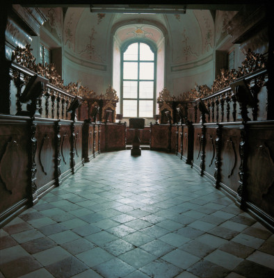 Chorgestühl im Zisterzienser-Stift, Rein bei Graz, © IMAGNO/Gerhard Trumler