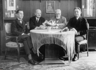Mitglieder des Rosé-Quartetts, © IMAGNO/Austrian Archives (S)