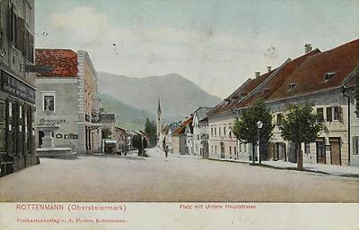 öffentlicher Platz in Rottenmann, © IMAGNO/Austrian Archives