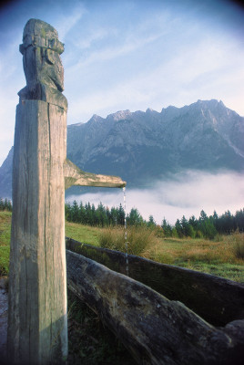 Der Untersberg im Salzburger Becken, © IMAGNO/ÖNB/Harry Weber