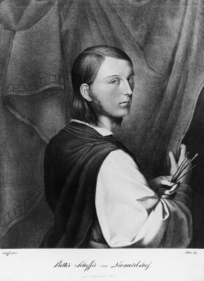 Selbstportrait Johann Evangelist Scheffer von Leonhardshoff, © IMAGNO/Austrian Archives