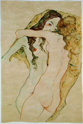 Zwei Frauen einander umarmend, © IMAGNO/Austrian Archives