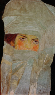 Mädchenbildnis mit silberfarbenen Tüchern, © IMAGNO/Austrian Archives