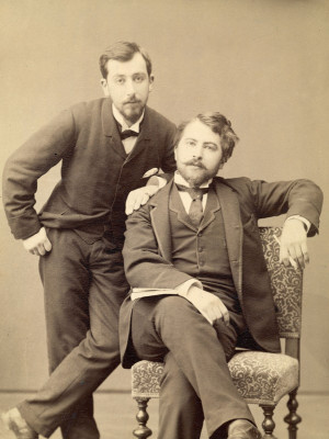 Arthur Schnitzler und Freund, © IMAGNO/Austrian Archives